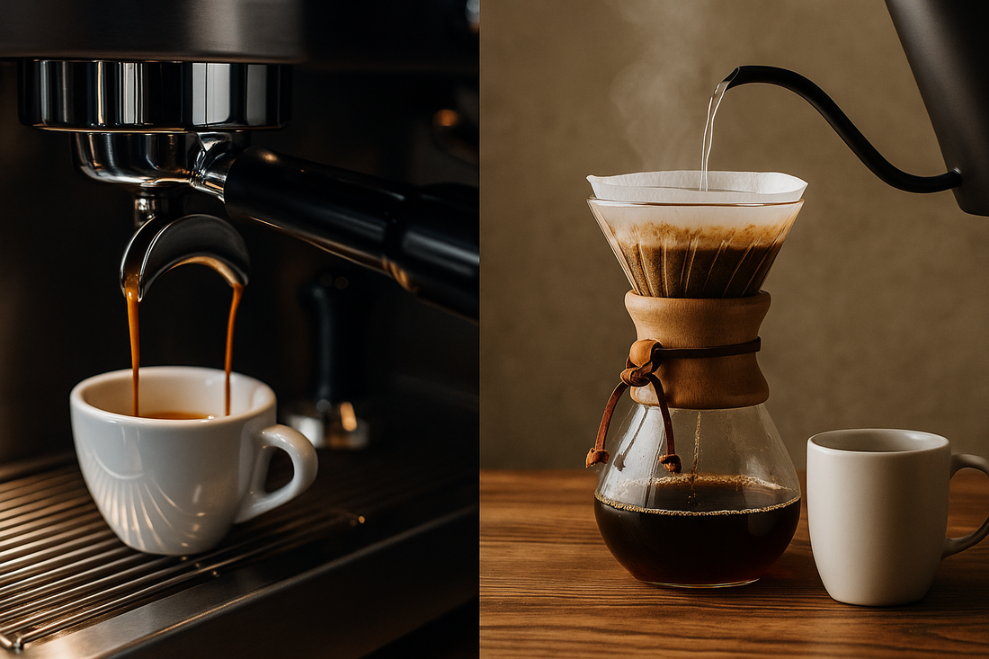 Slow coffee vs espresso : quelle méthode correspond à votre rituel café ?