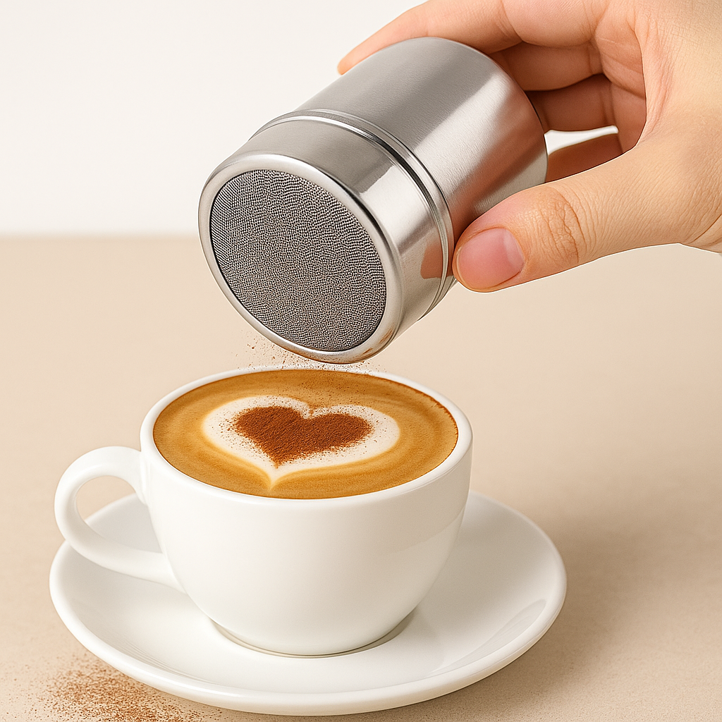 Saupoudreuse Inox Cappuccino & Latte