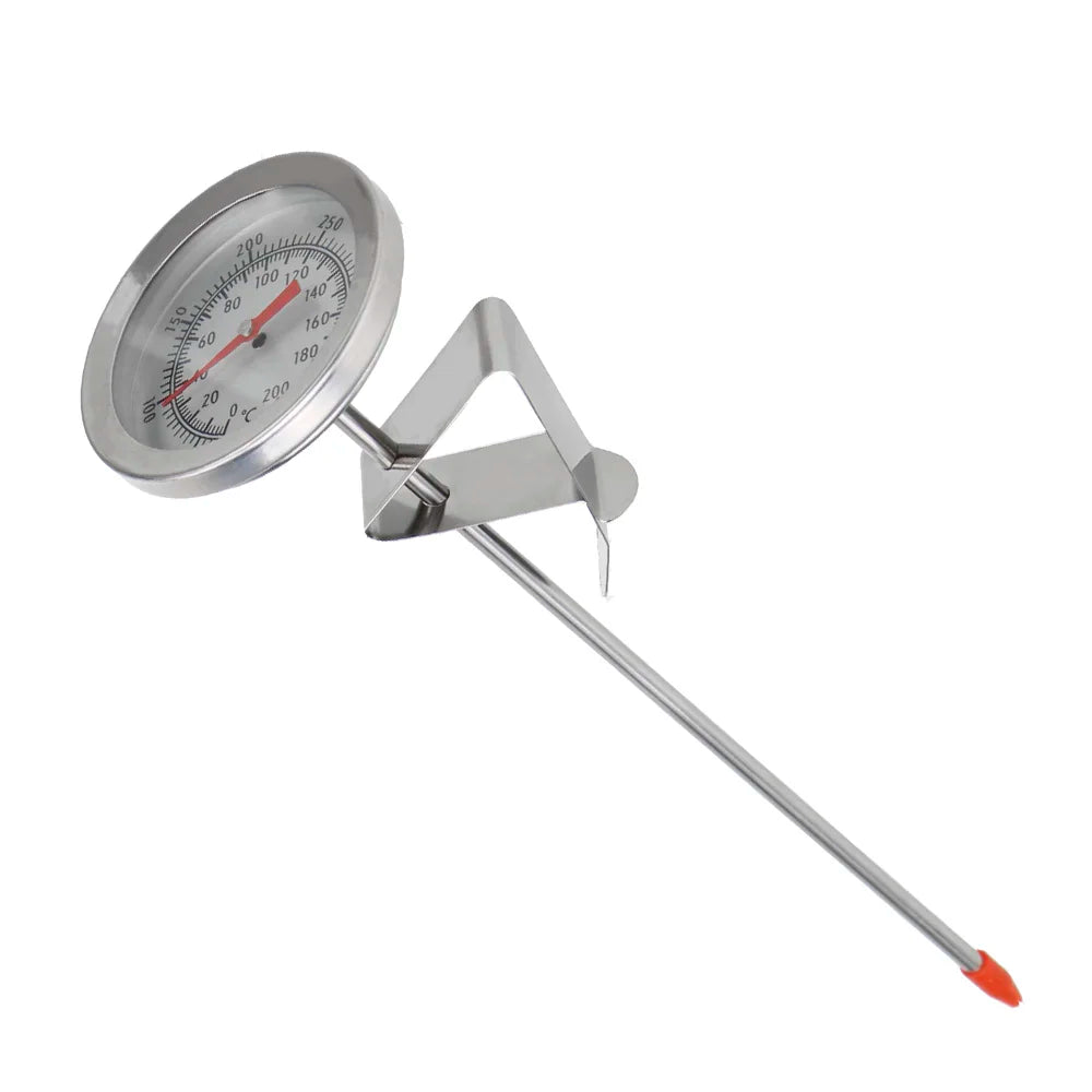 Thermomètre à Sonde Inox Avec Fixation Intégrée