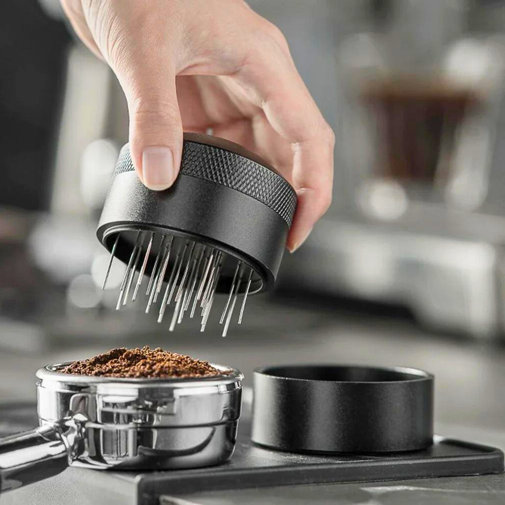 Outil de Distribution de Mouture Rotatif Barista