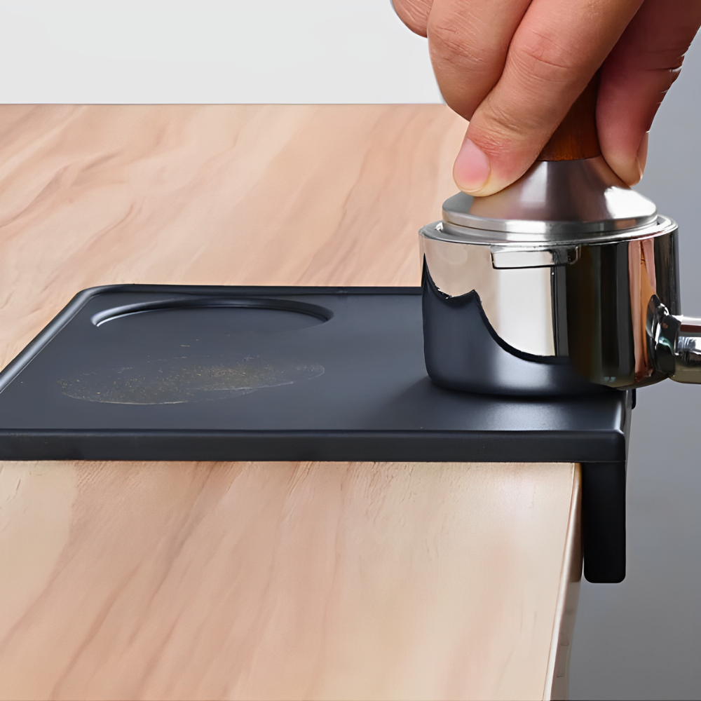 Tapis de Tassage Barista à Rebord