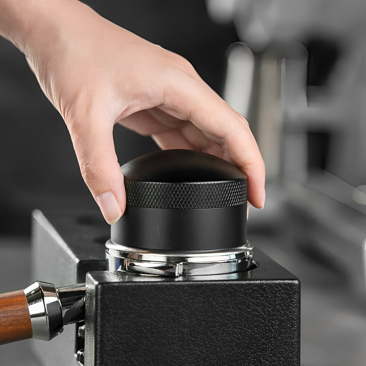Outil de Distribution de Mouture Rotatif Barista