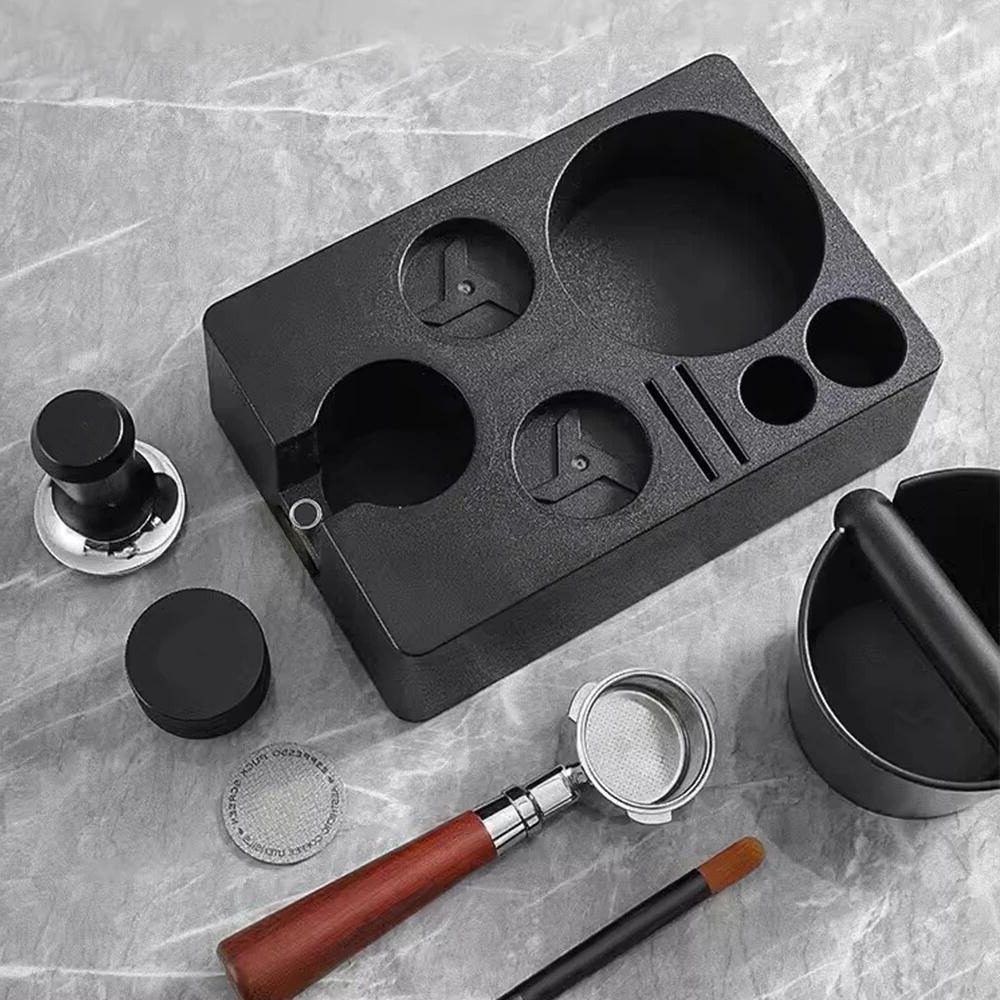 Station de Tassage Barista avec Knockbox