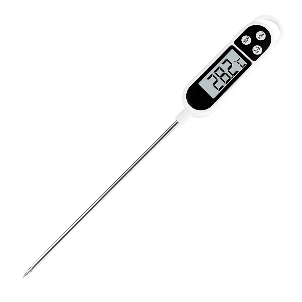 Thermomètre Digital à Sonde Lait & Cuisine (C°/F°)